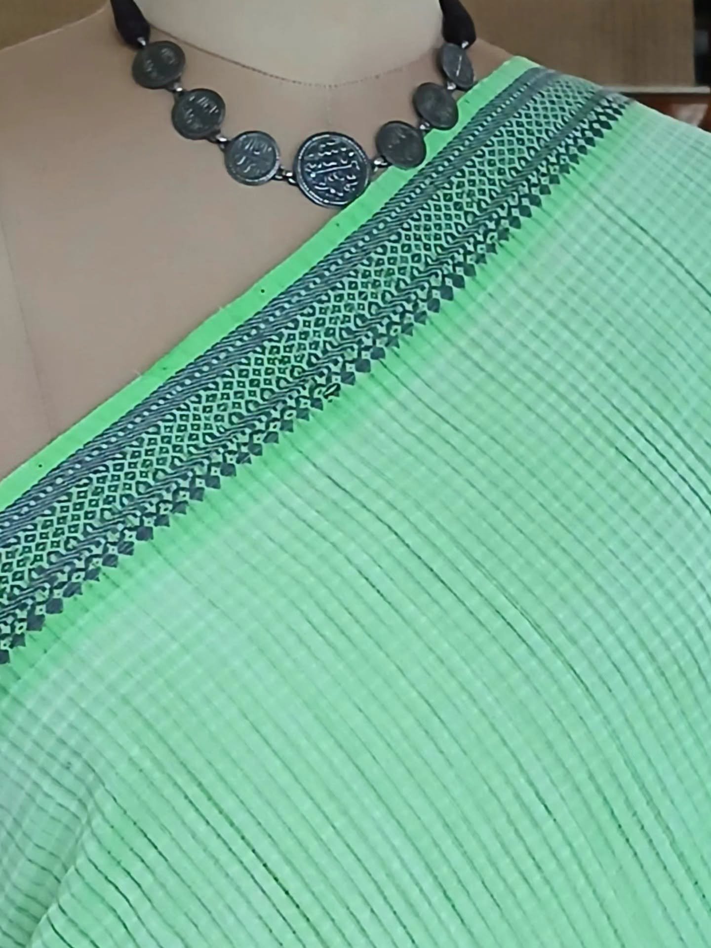 Mangalagiri Handweave Cotton Saree - (MHCS0029) - Image 3