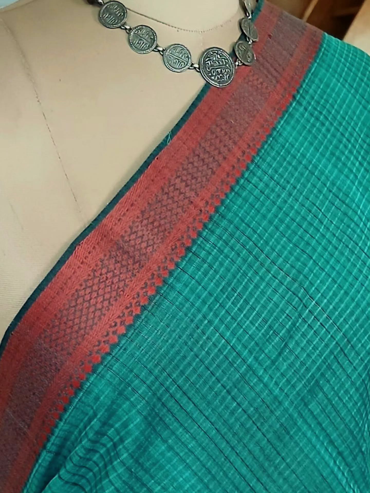 Mangalagiri Handweave Cotton Saree - (MHCS0032) - Image 3