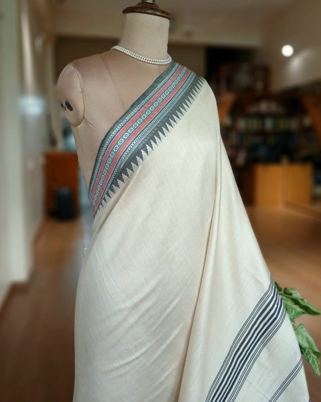 Kosa Tussar Silk Saree - (KTSS1003) - Image 2