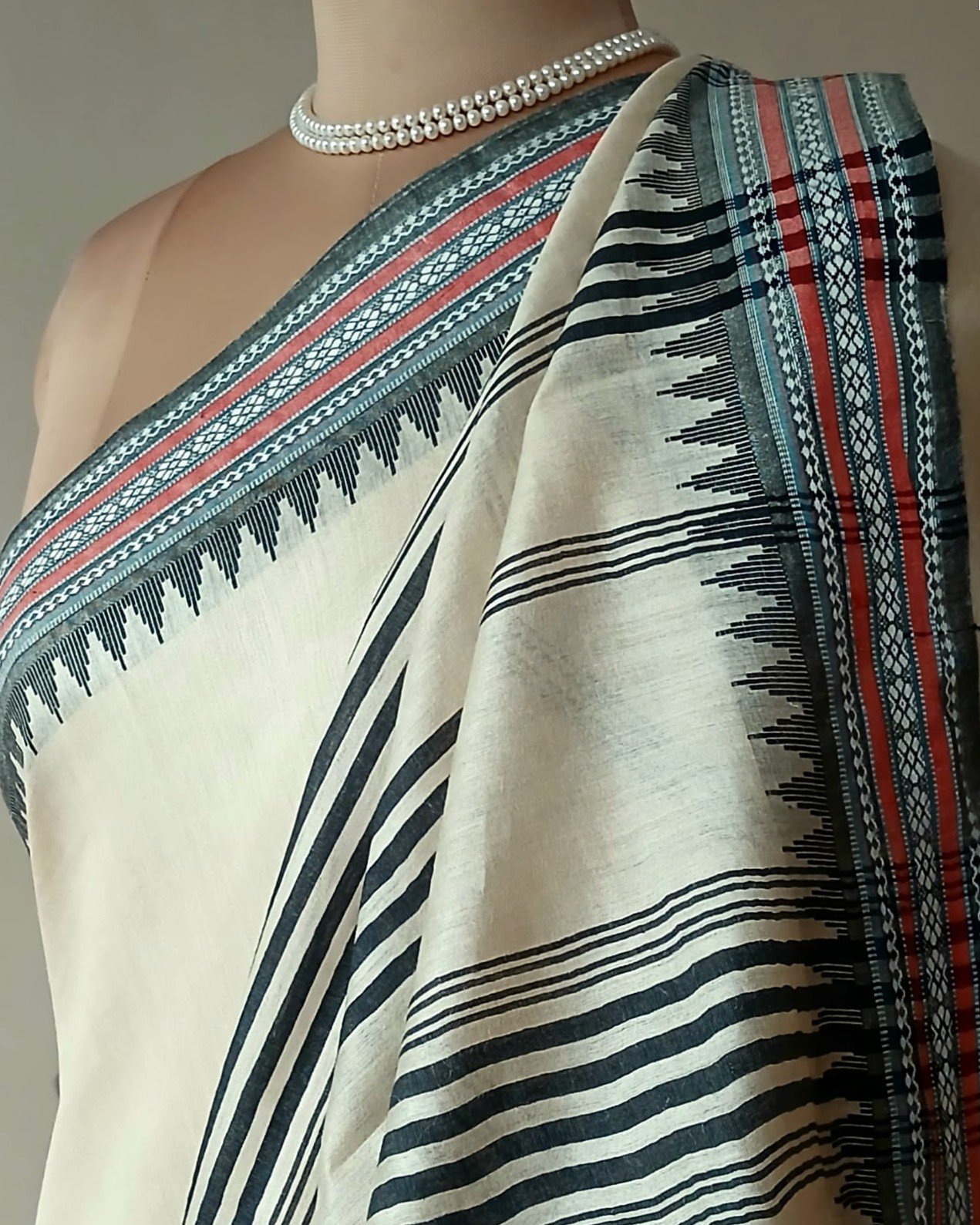 Kosa Tussar Silk Saree - (KTSS1003) - Image 5