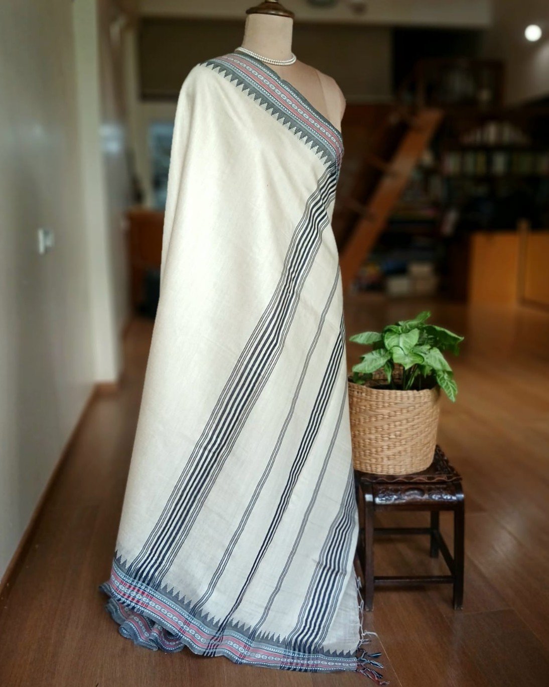 Kosa Tussar Silk Saree - (KTSS1003) - Image 7