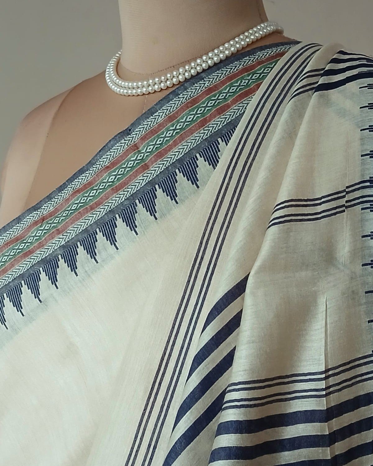 Kosa Tussar Silk Saree - (KTSS1004) - Image 6