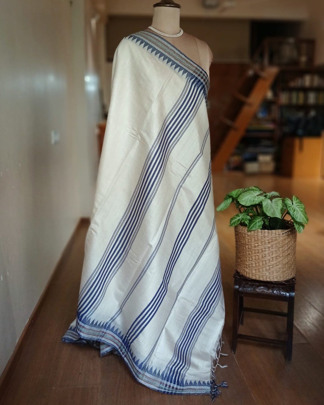 Kosa Tussar Silk Saree - (KTSS1004) - Image 7
