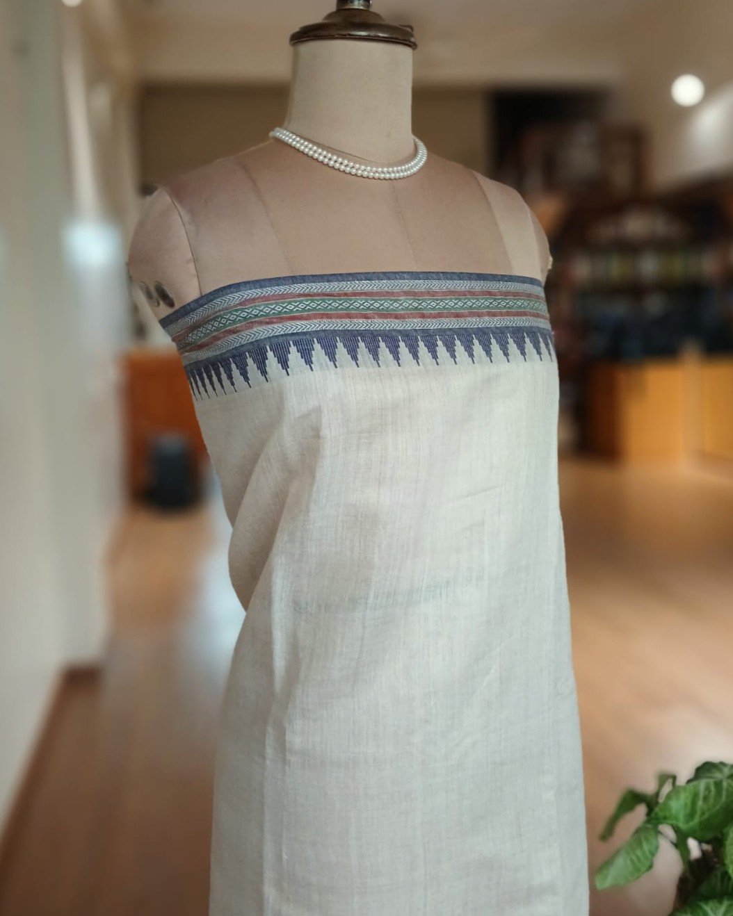 Kosa Tussar Silk Saree - (KTSS1004) - Image 8