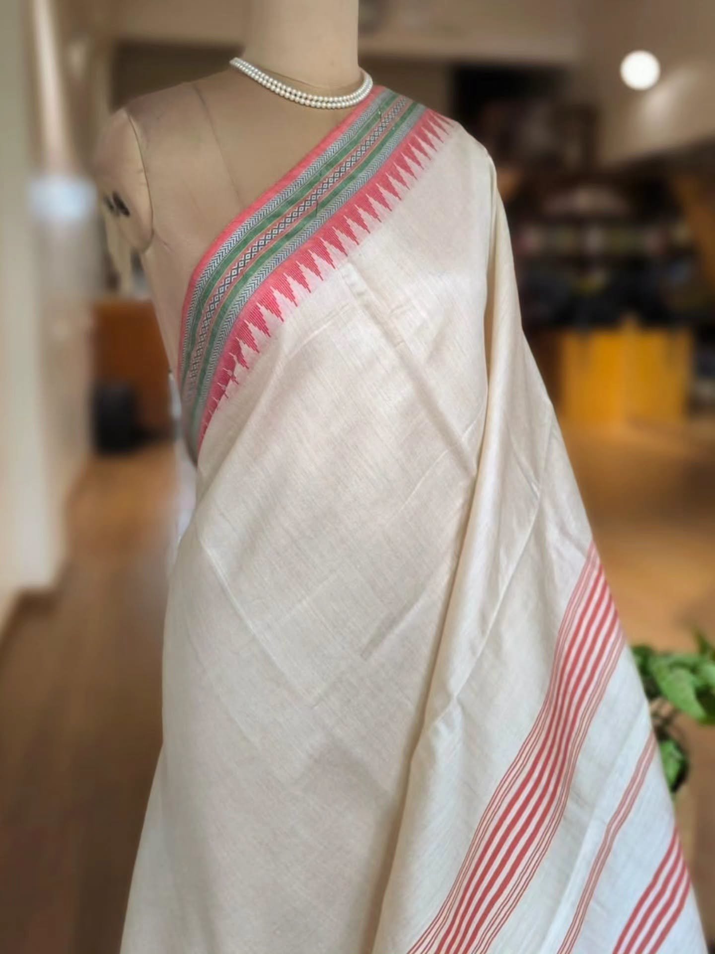 Kosa Tussar Silk Saree - (KTSS1005) - Image 2