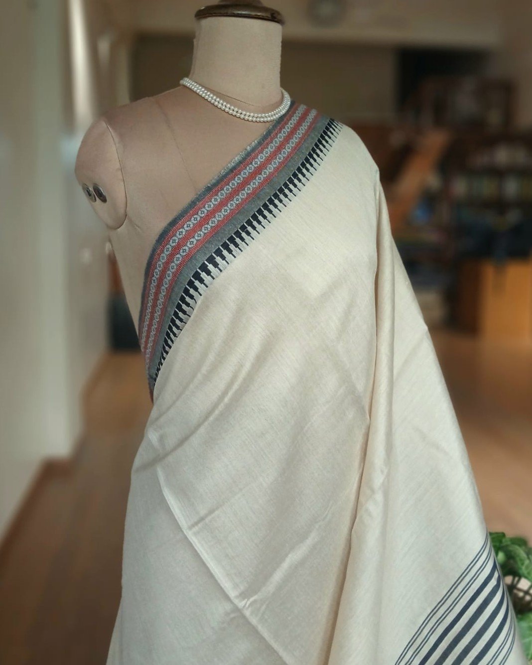 Kosa Tussar Silk Saree - (KTSS1006) - Image 2