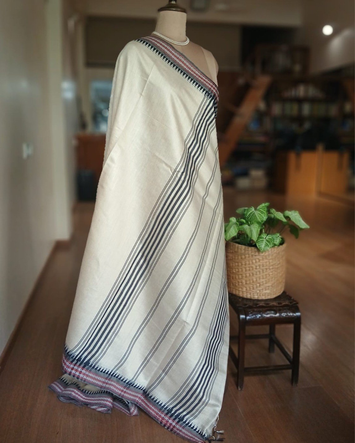 Kosa Tussar Silk Saree - (KTSS1006) - Image 7