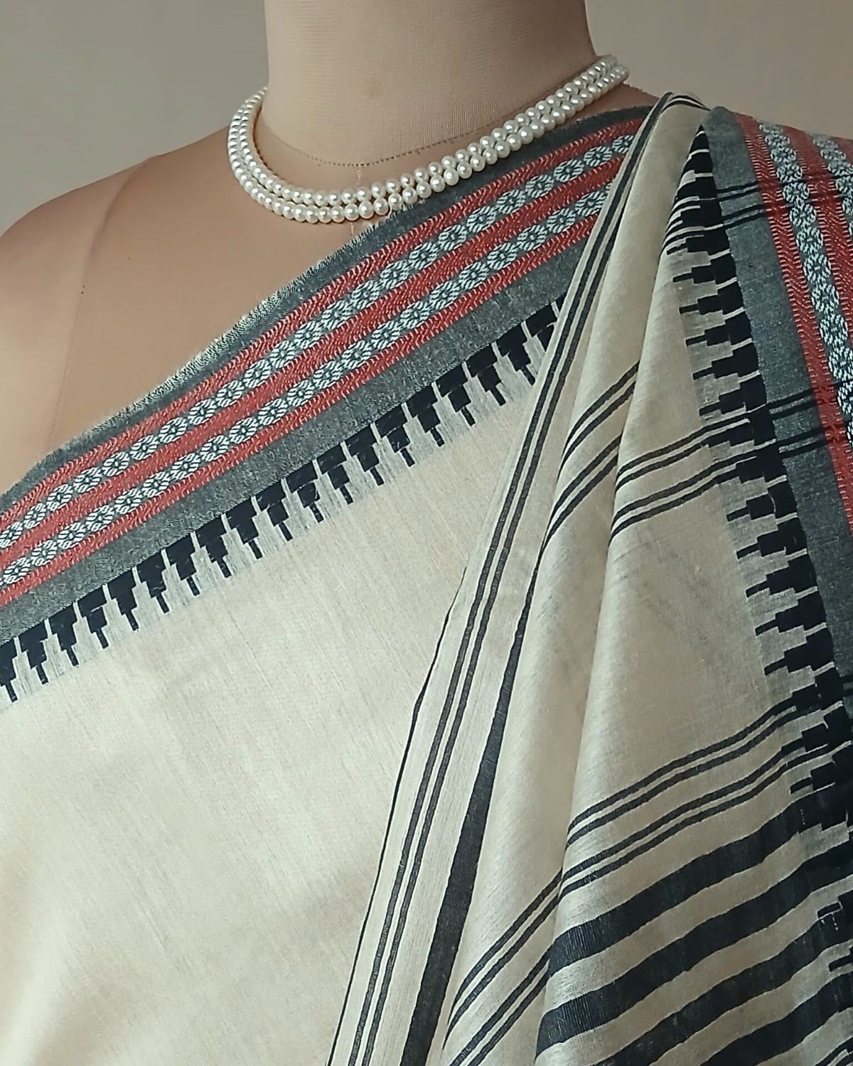 Kosa Tussar Silk Saree - (KTSS1006) - Image 6