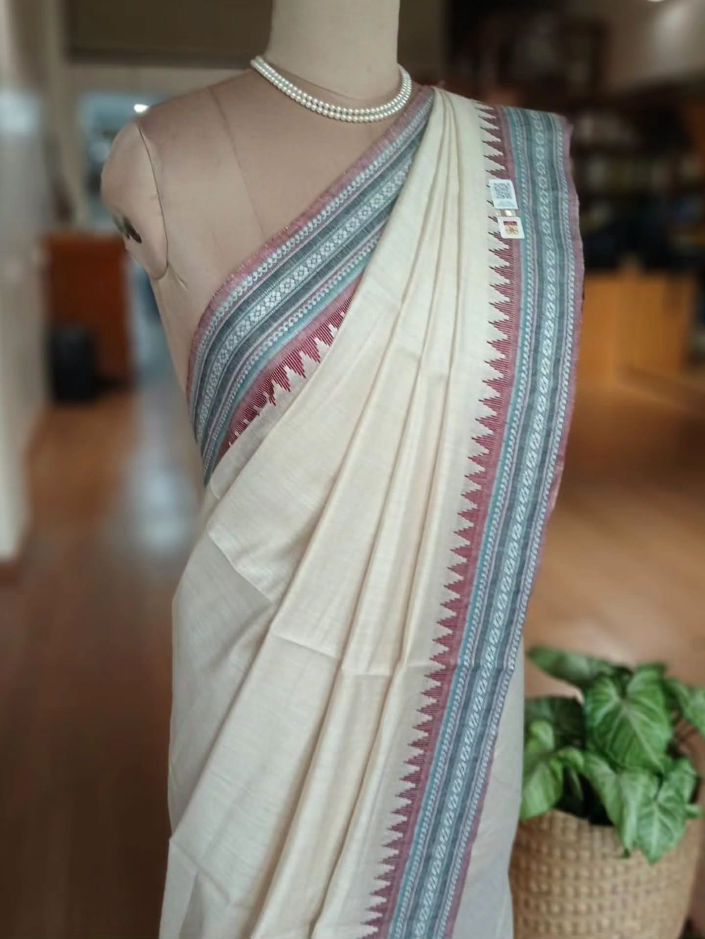 Kosa Tussar Silk Saree - (KTSS1007) - Image 6