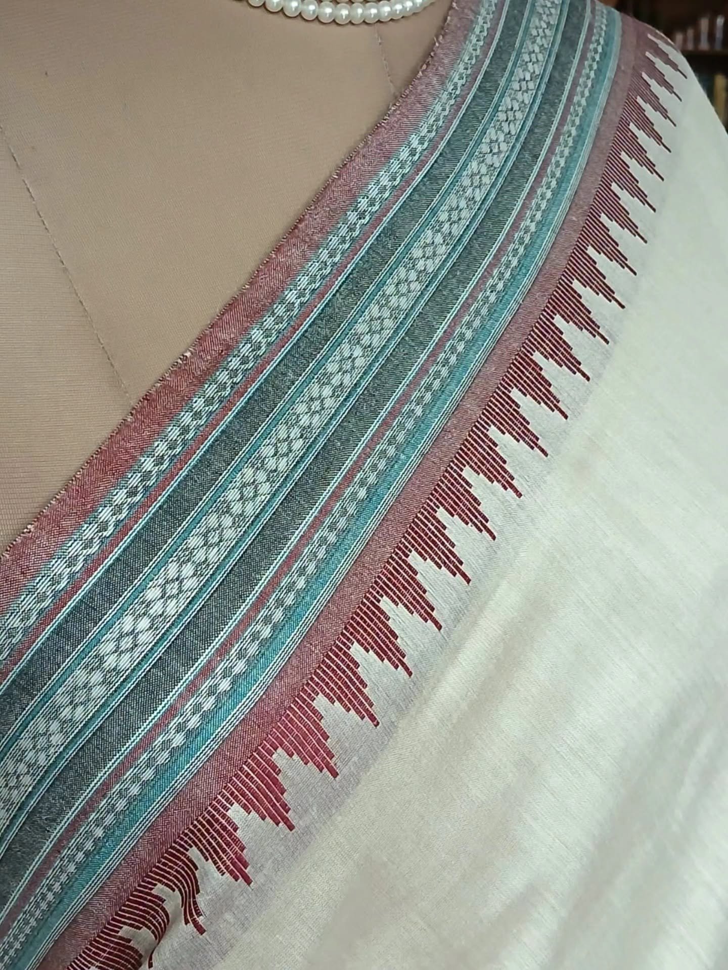 Kosa Tussar Silk Saree - (KTSS1007) - Image 2