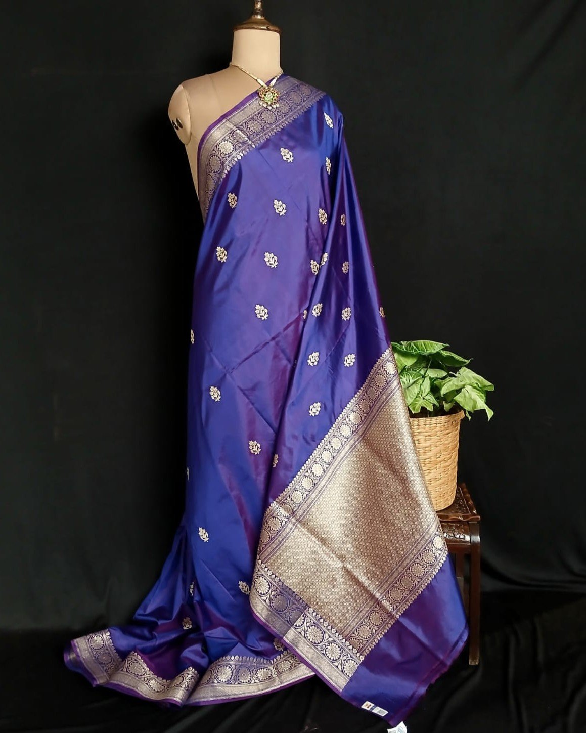 Banarasi Kadua Katan Silk Saree – (BANA0036)