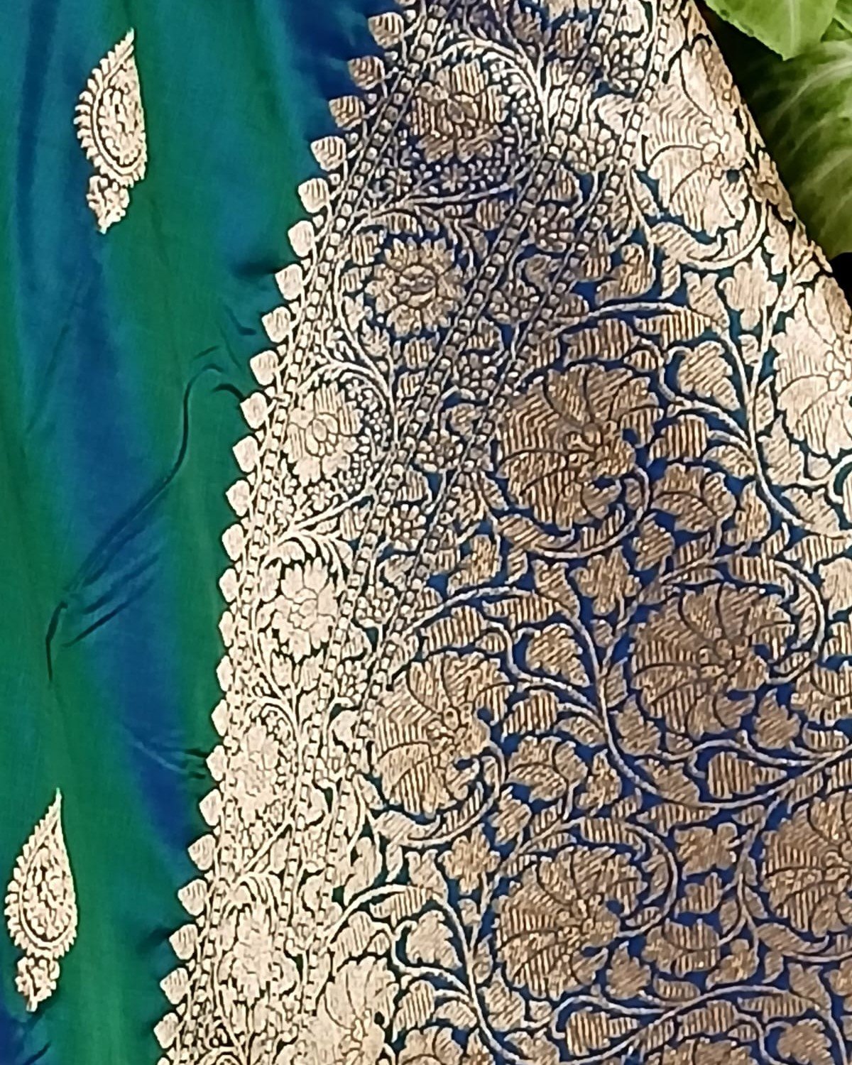 Banarasi Kadua Katan Silk Saree – (BANA0037) - Image 6