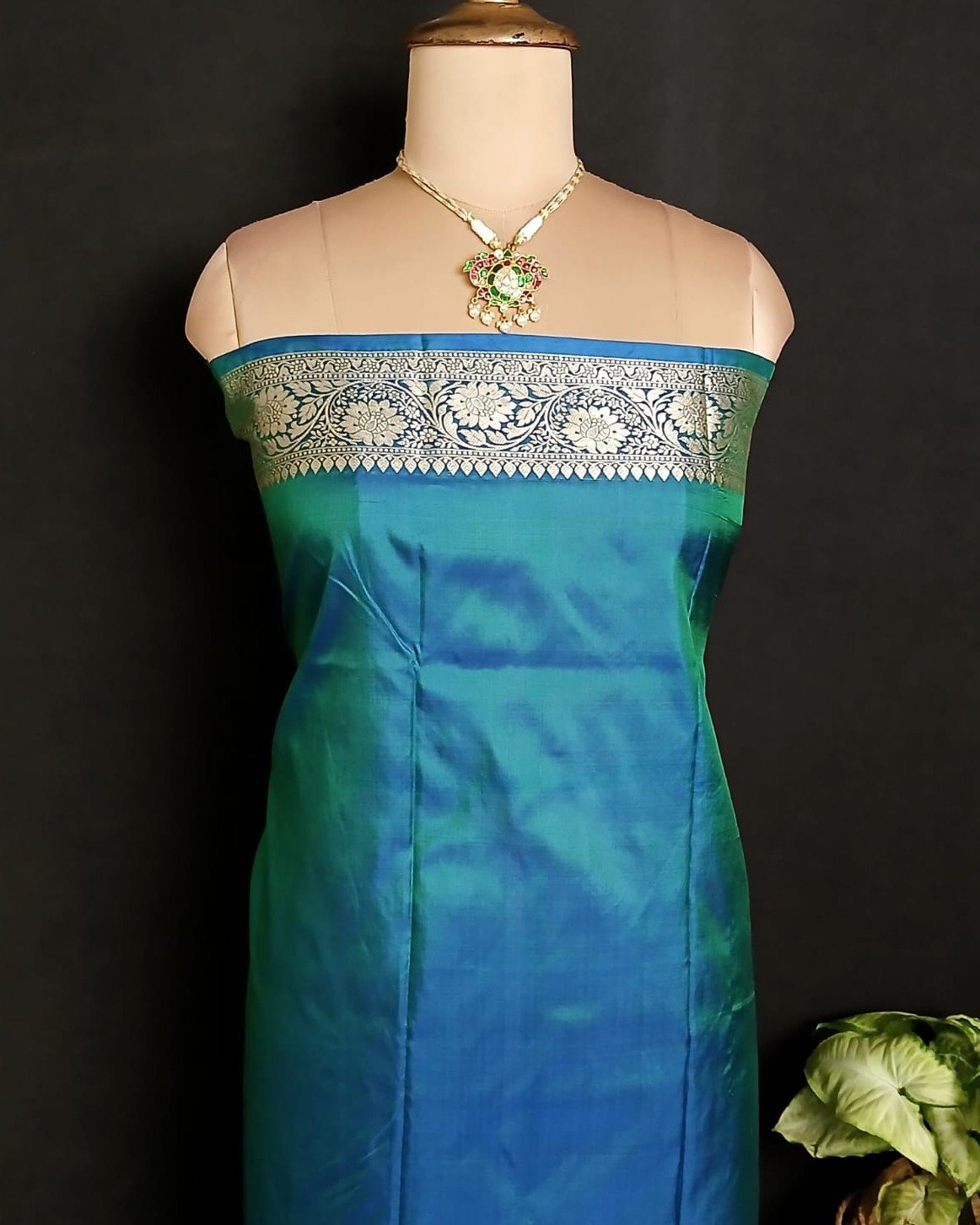 Banarasi Kadua Katan Silk Saree – (BANA0037) - Image 9