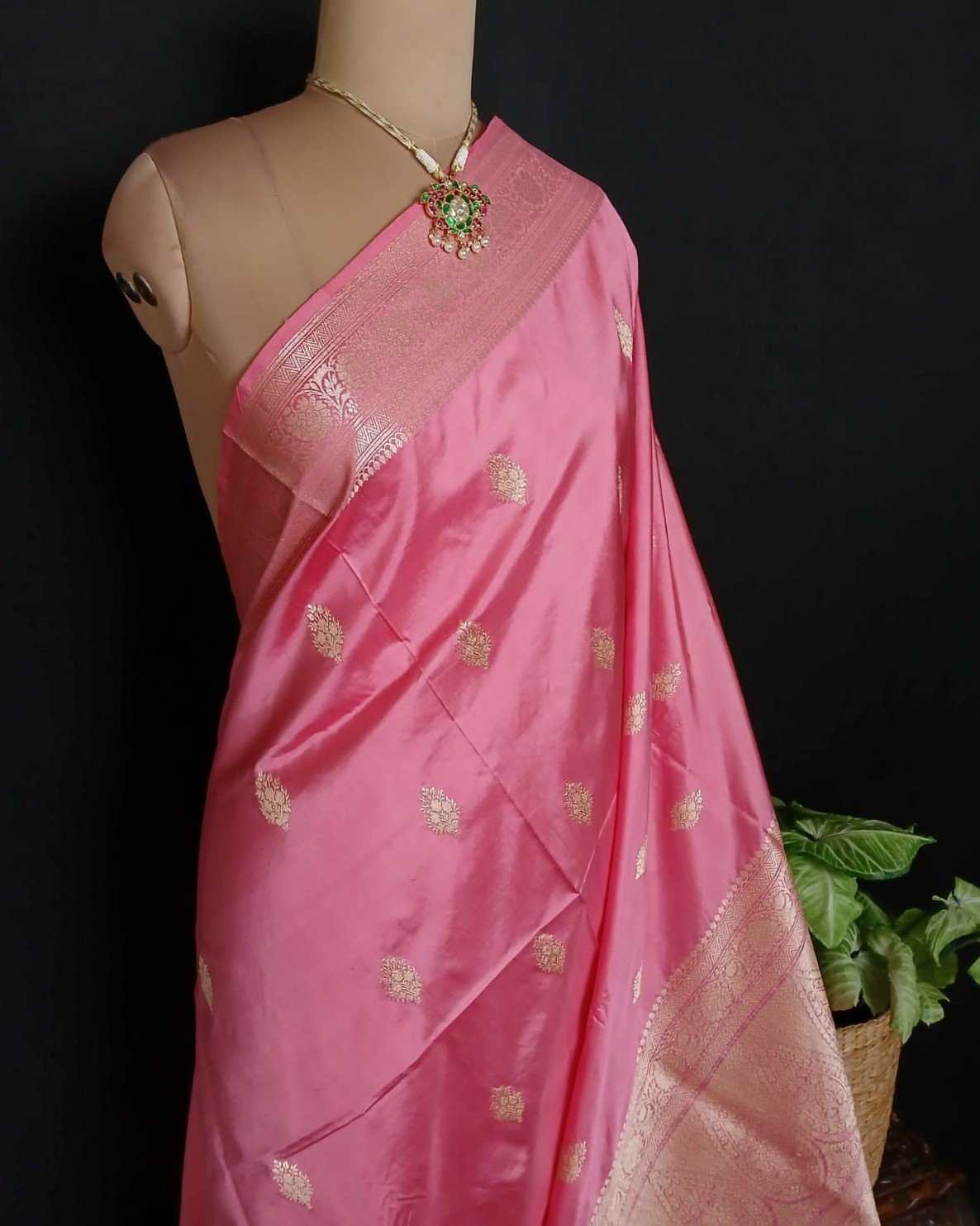 Banarasi Kadua Katan Silk Saree – (BANA0040) - Image 2