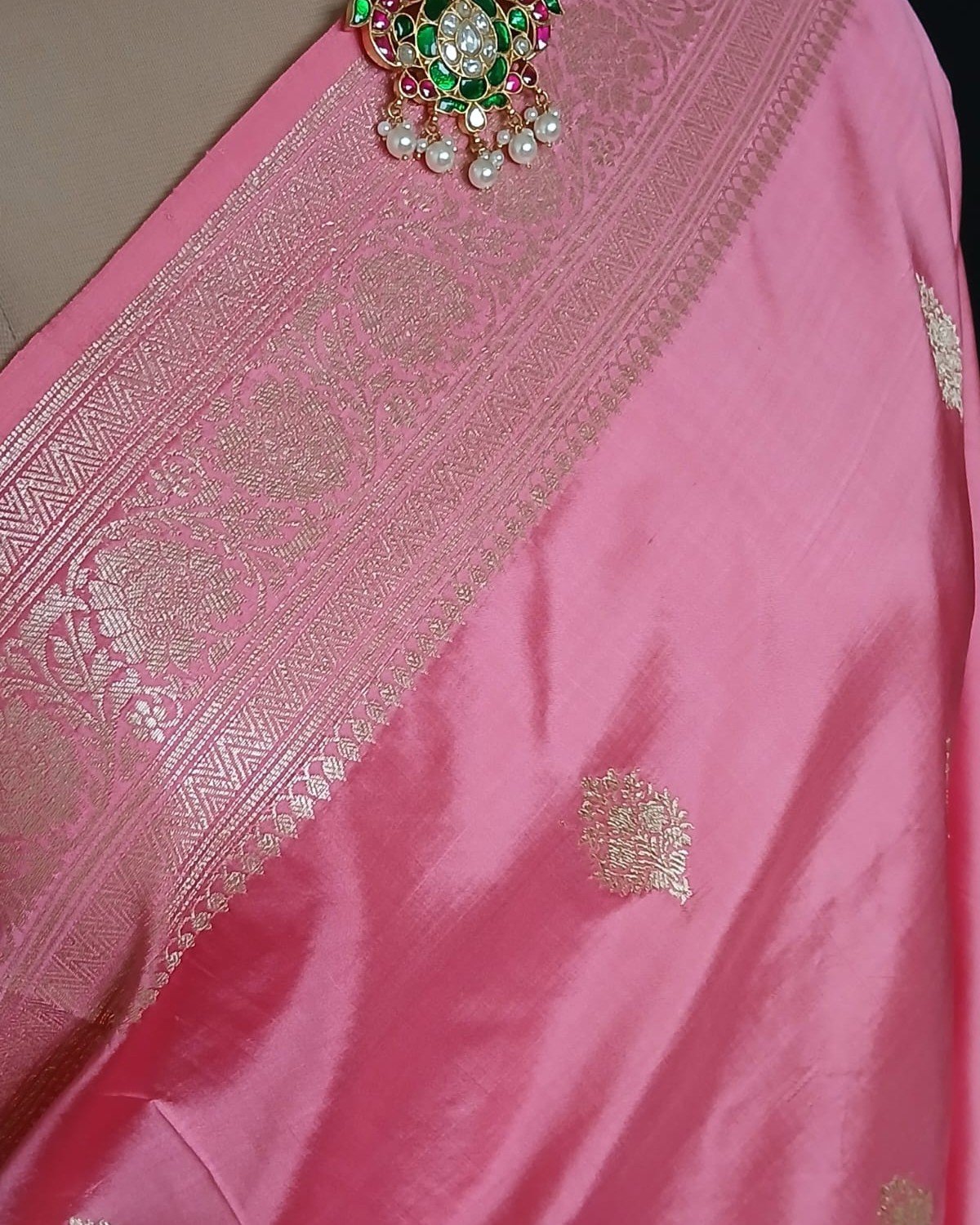 Banarasi Kadua Katan Silk Saree – (BANA0040) - Image 7