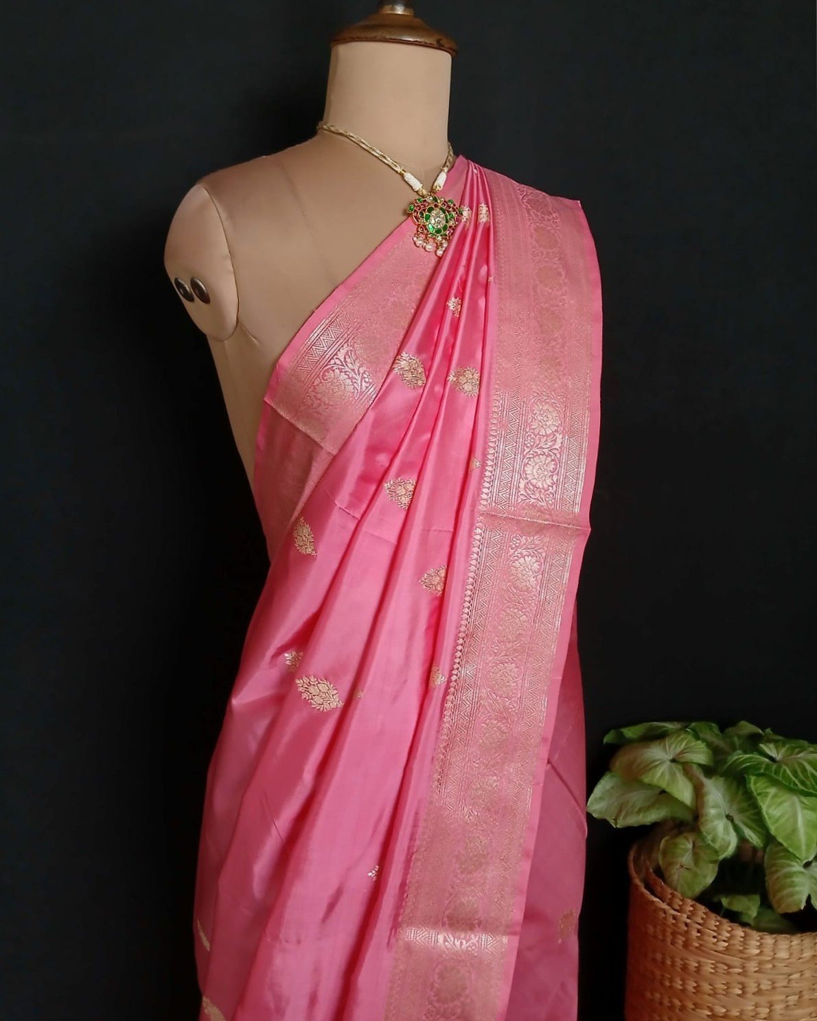 Banarasi Kadua Katan Silk Saree – (BANA0040) - Image 3