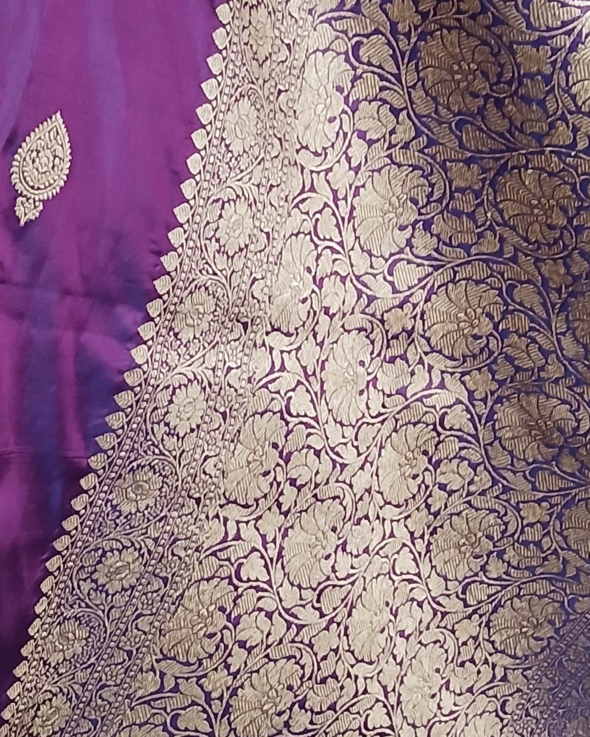 Banarasi Kadua Katan Silk Saree – (BANA0041) - Image 6