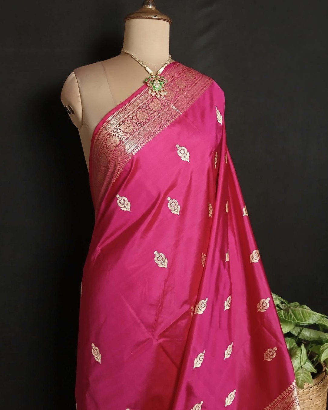 Banarasi Kadua Katan Silk Saree – (BANA0029) - Image 2