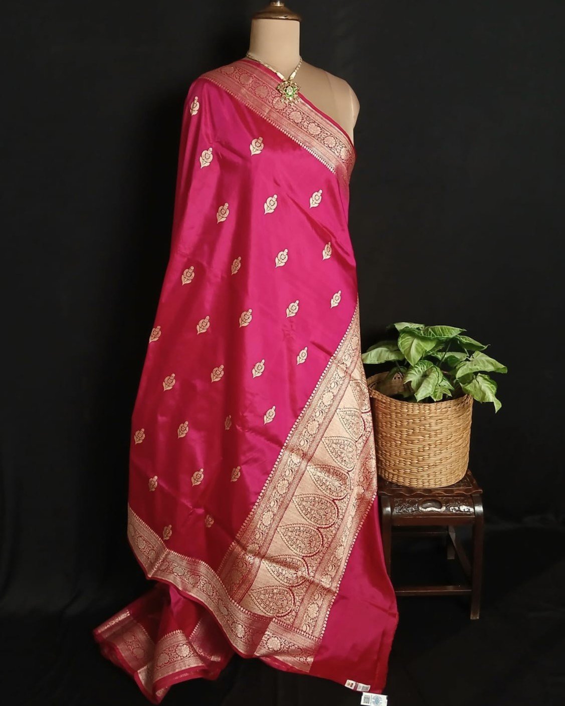 Banarasi Kadua Katan Silk Saree – (BANA0029) - Image 8