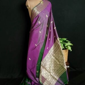 Banarasi Kadua Katan Silk Saree – (BANA0030)