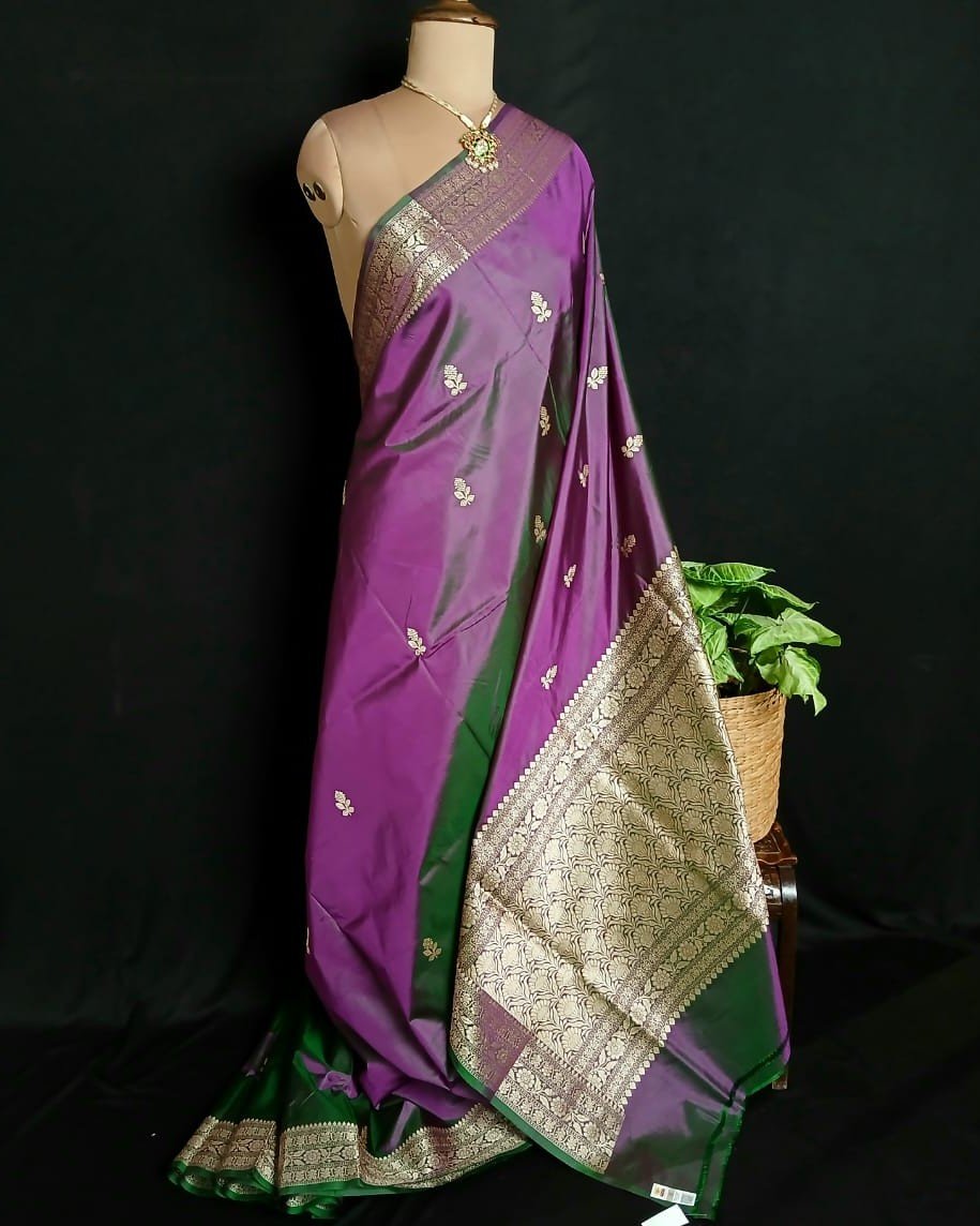 Banarasi Kadua Katan Silk Saree – (BANA0030)