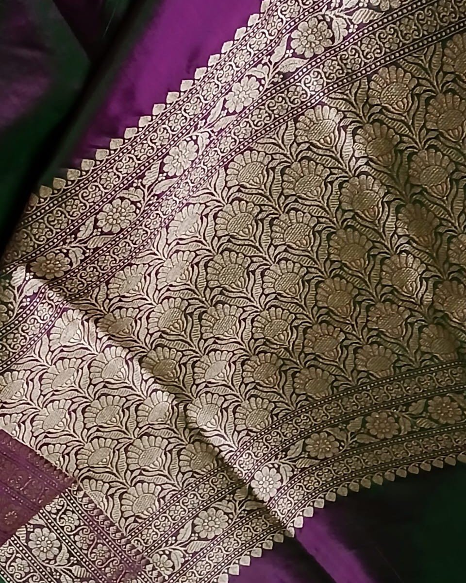 Banarasi Kadua Katan Silk Saree – (BANA0030) - Image 6
