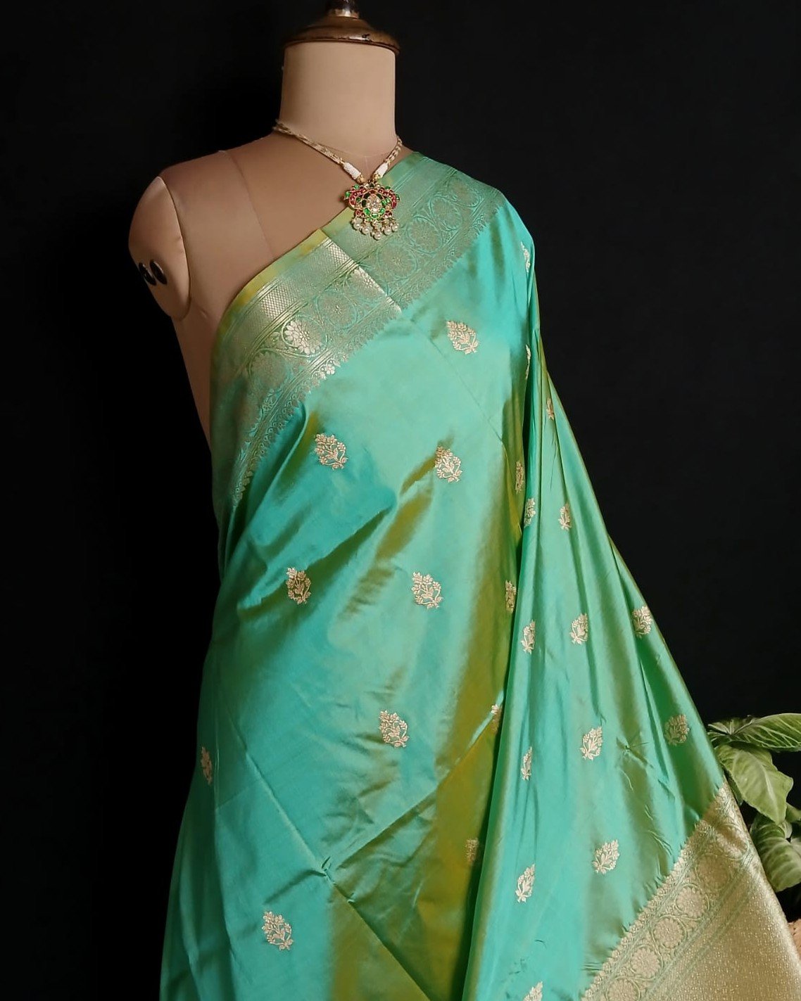 Banarasi Kadua Katan Silk Saree – (BANA0031) - Image 2