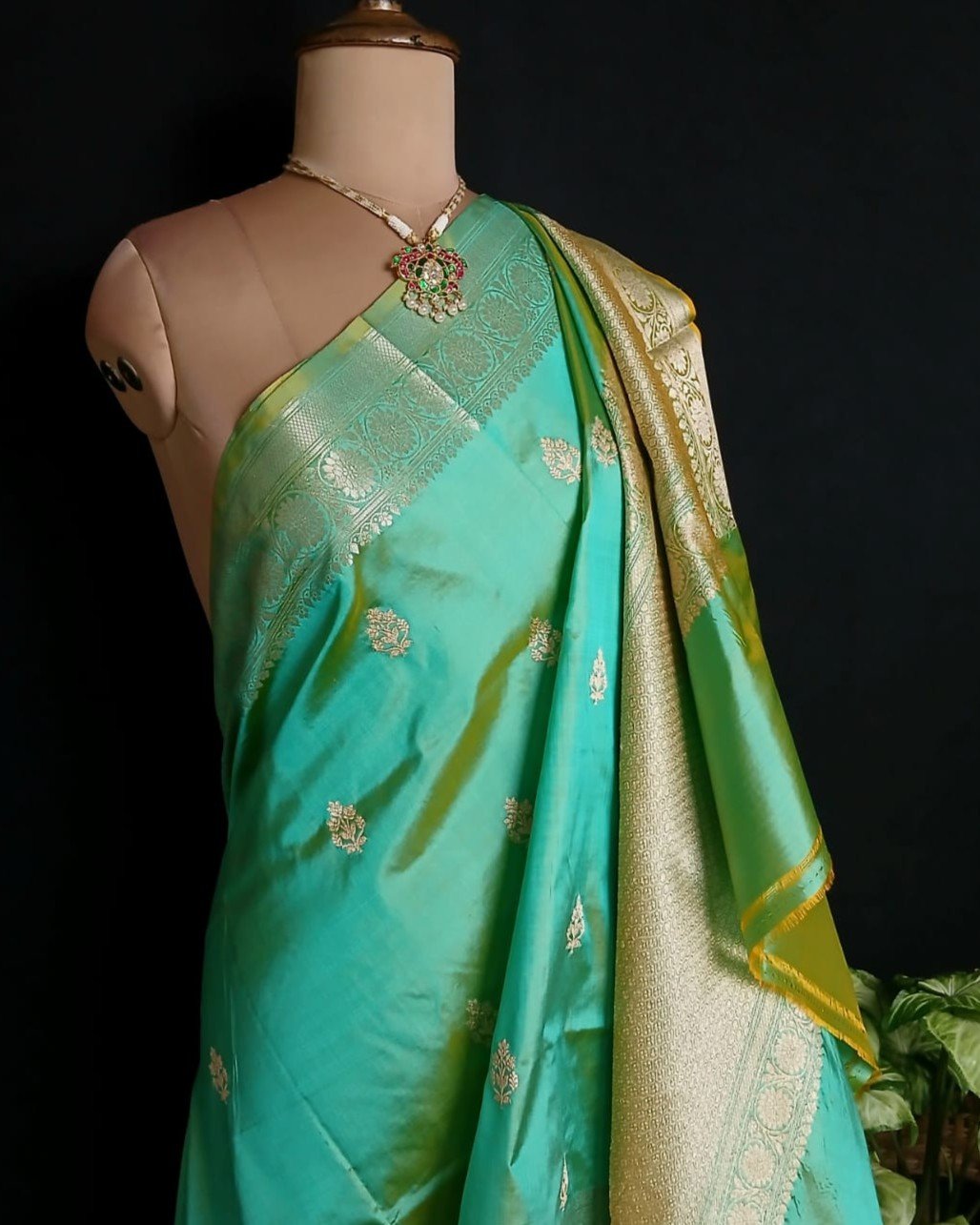 Banarasi Kadua Katan Silk Saree – (BANA0031) - Image 5