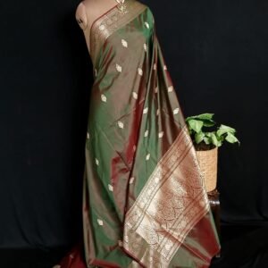 Banarasi Kadua Katan Silk Saree – (BANA0032)
