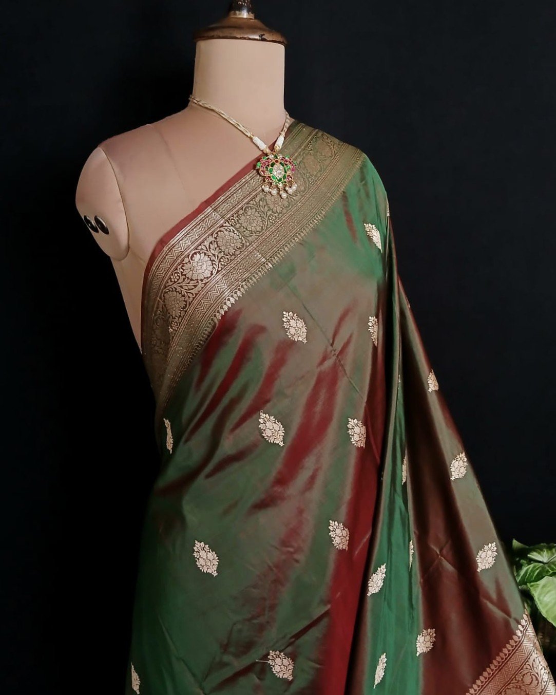 Banarasi Kadua Katan Silk Saree – (BANA0032) - Image 2