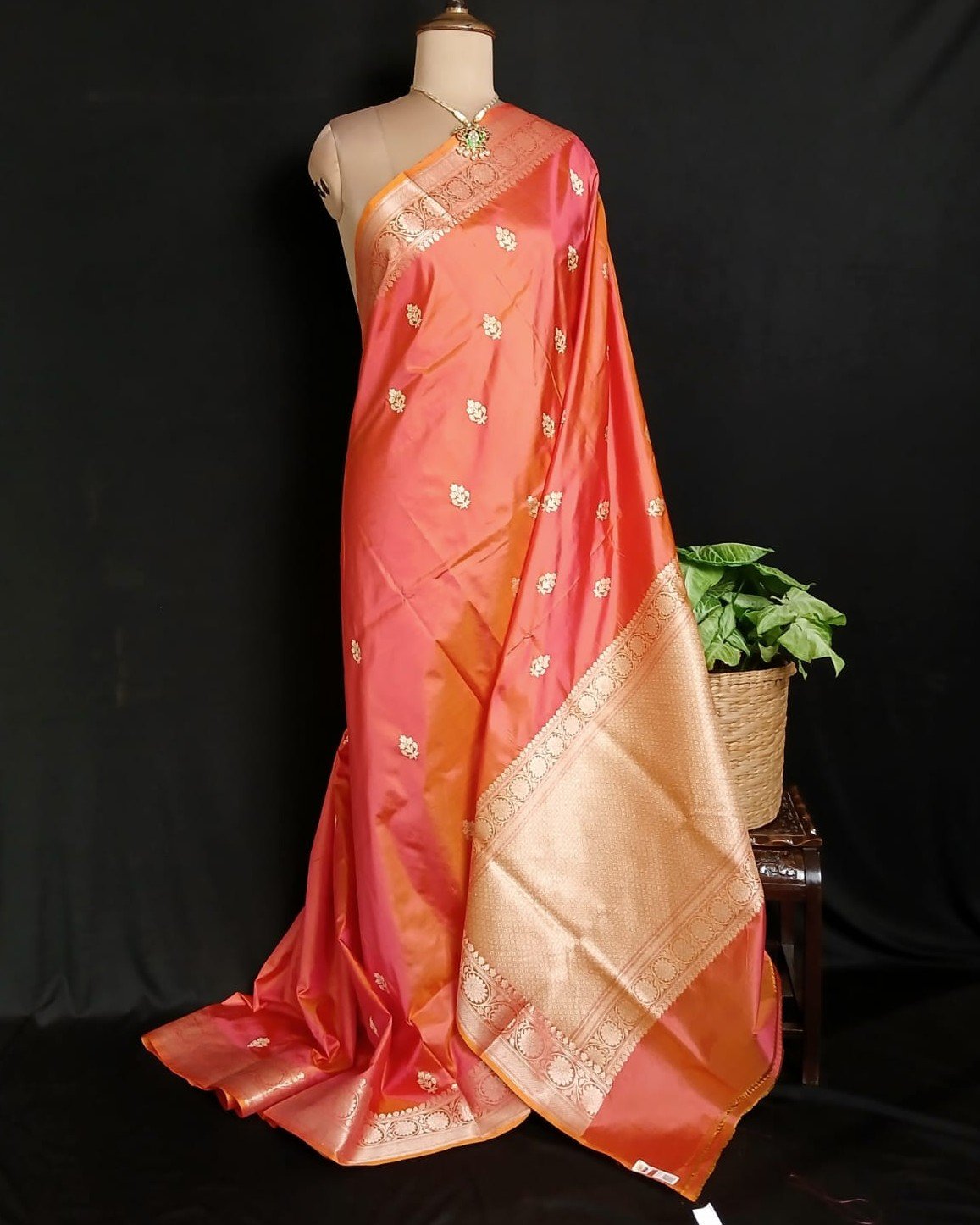 Banarasi Kadua Katan Silk Saree – (BANA0034)