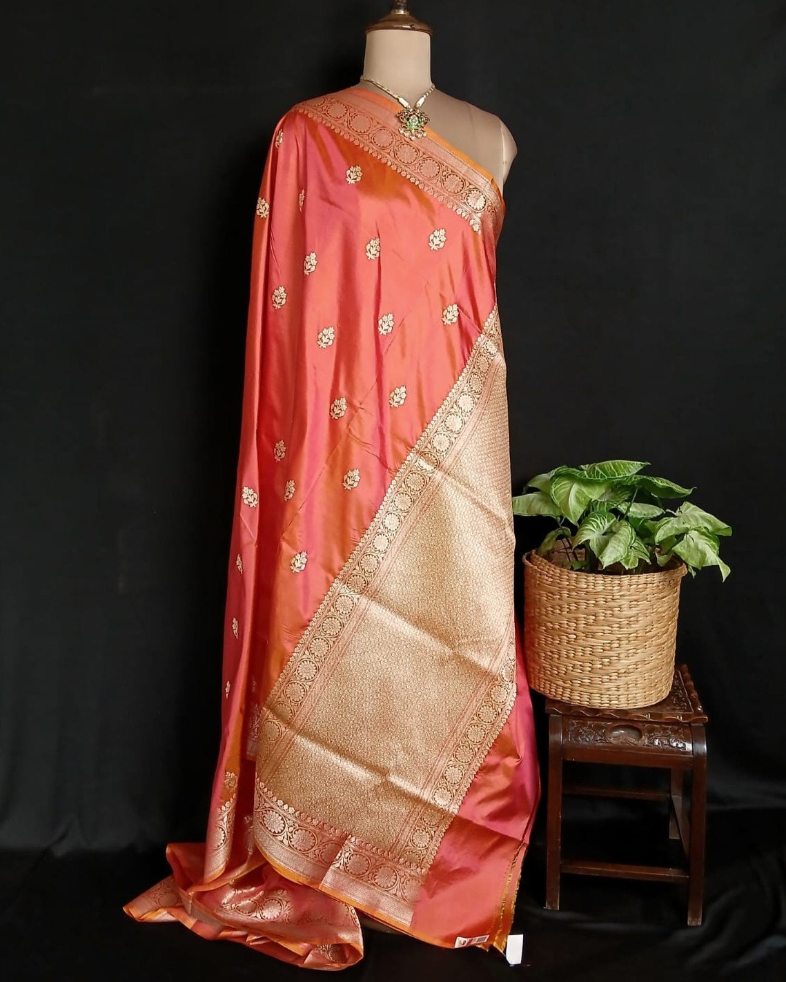 Banarasi Kadua Katan Silk Saree – (BANA0034) - Image 8