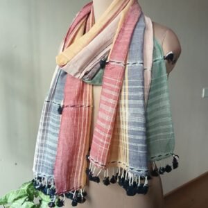 Bhujodi Kala Cotton Stole – (BHST0008)