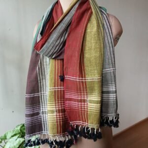 Bhujodi Kala Cotton Stole – (BHST0017)