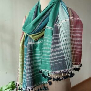 Bhujodi Kala Cotton Stole – (BHST0013)