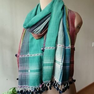 Bhujodi Kala Cotton Stole – (BHST0015)
