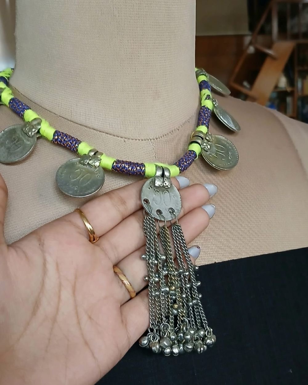 Coin Necklace – (VSSN0013) - Image 3