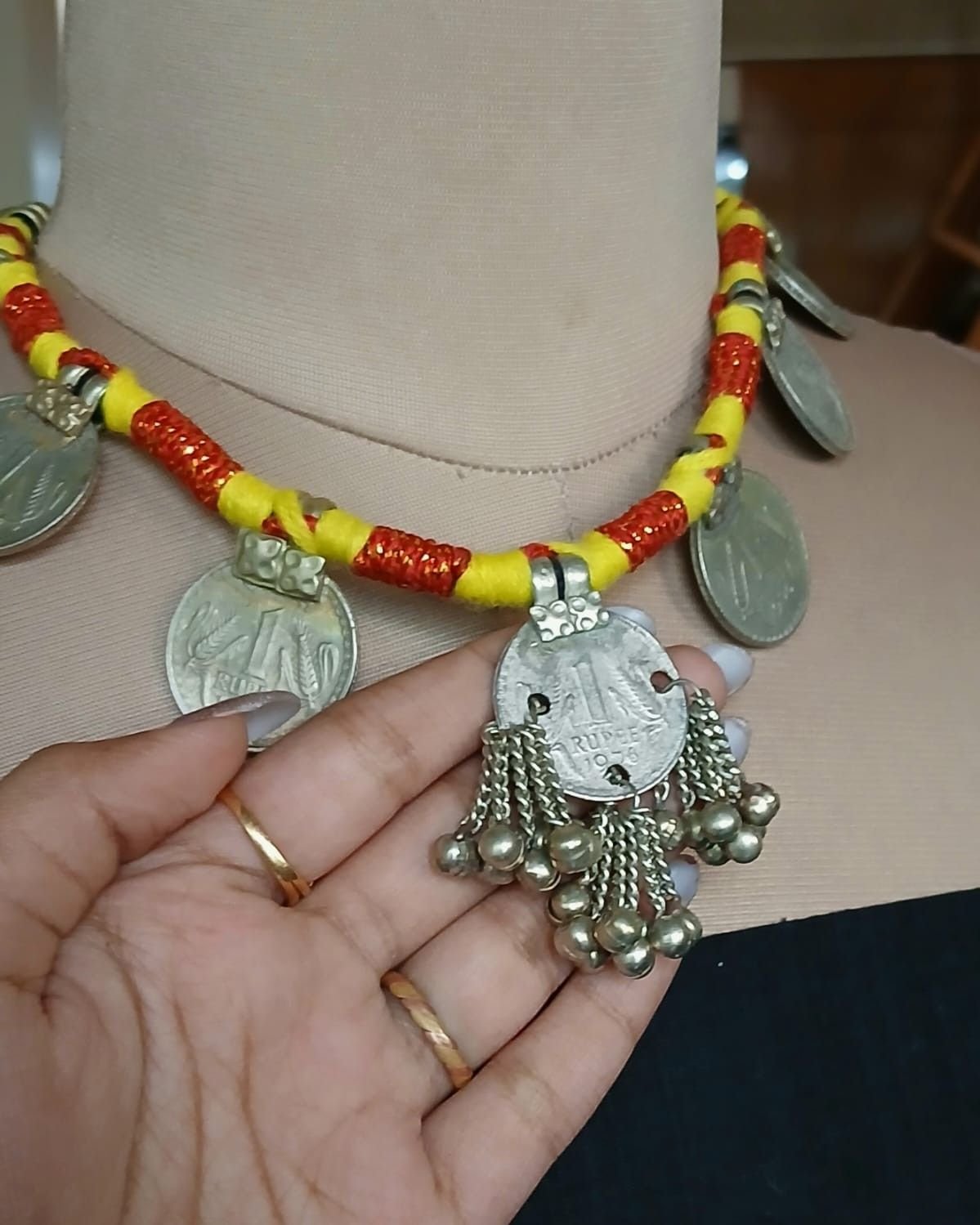 Coin Necklace – (VSSN0014) - Image 3