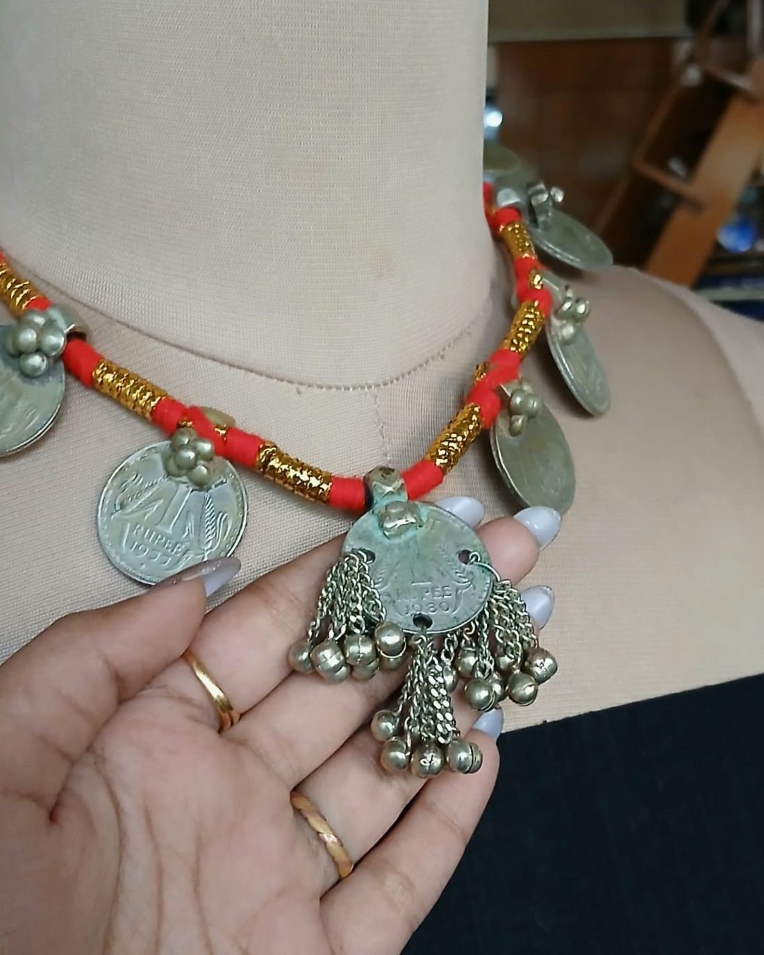 Coin Necklace – (VSSN0015) - Image 3