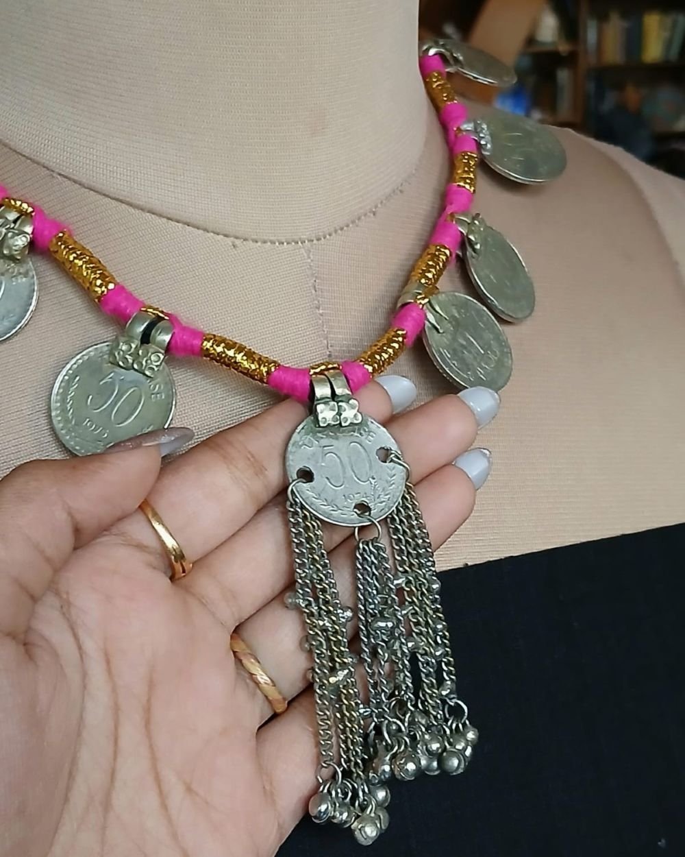 Coin Necklace – (VSSN0016) - Image 3
