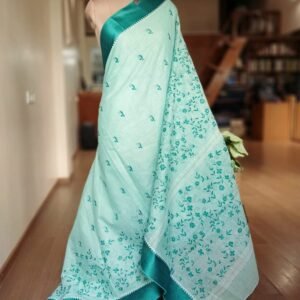 Cotton Kantha Saree from Santiniketan – (KNCS0016)