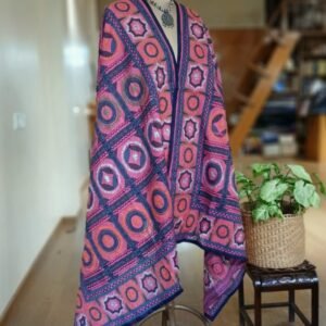Hand Embroidered Dupatta from Punjab - (HEDP0001)