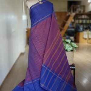 Classic Handwoven 40-count Kandangi from Chettinad – (CHKS0034)