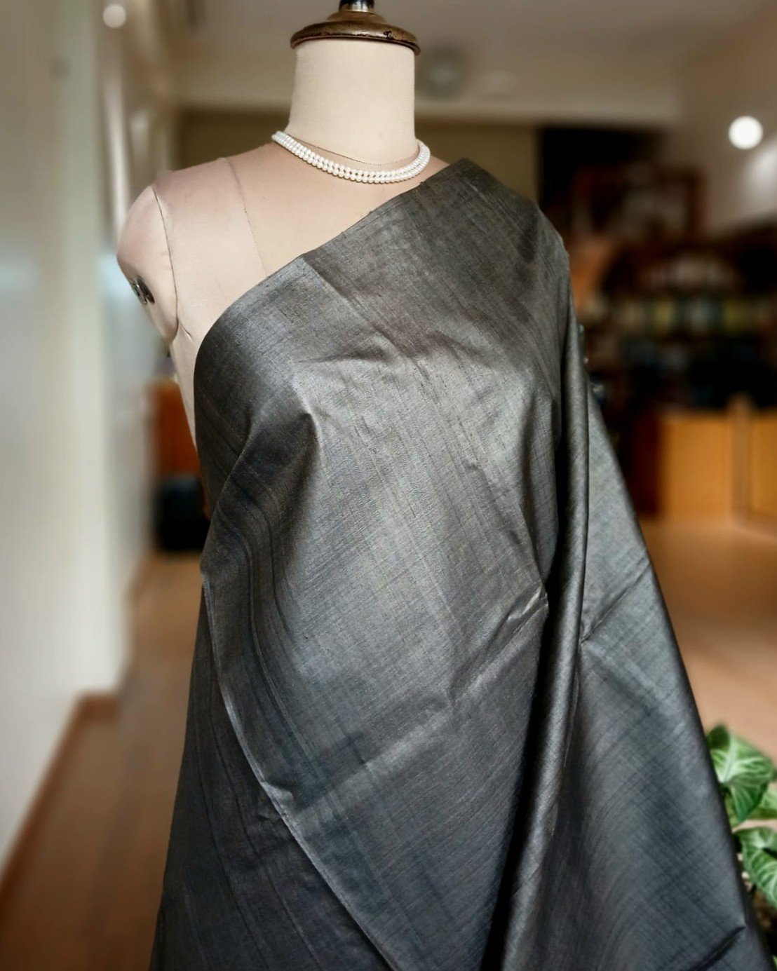 Kosa Tussar Silk Saree - (KTSS1015) - Image 2