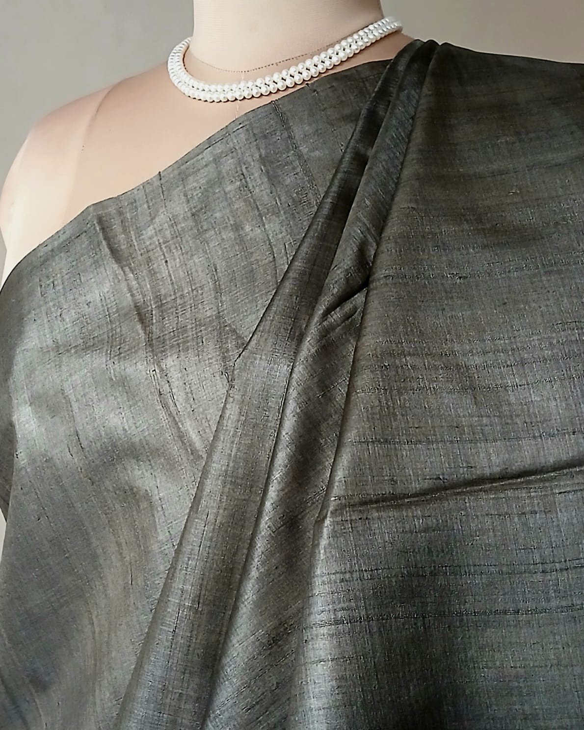 Kosa Tussar Silk Saree - (KTSS1015) - Image 5