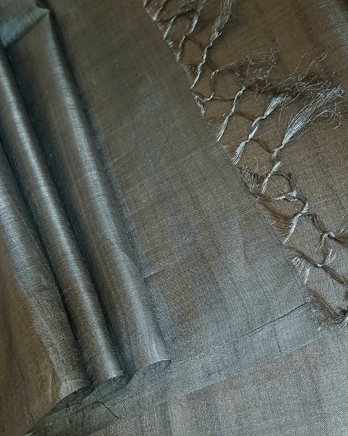 Kosa Tussar Silk Saree - (KTSS1015) - Image 7
