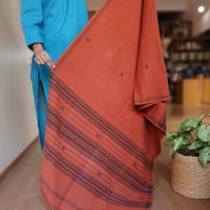 Handweave Cotton Kotpad Dupatta – (CTKD0024)