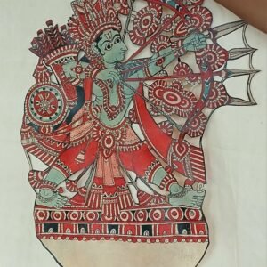 Kodanda Rama - Togalu Gombeyaata Leather Puppet of Karnataka - (TGLP0008)