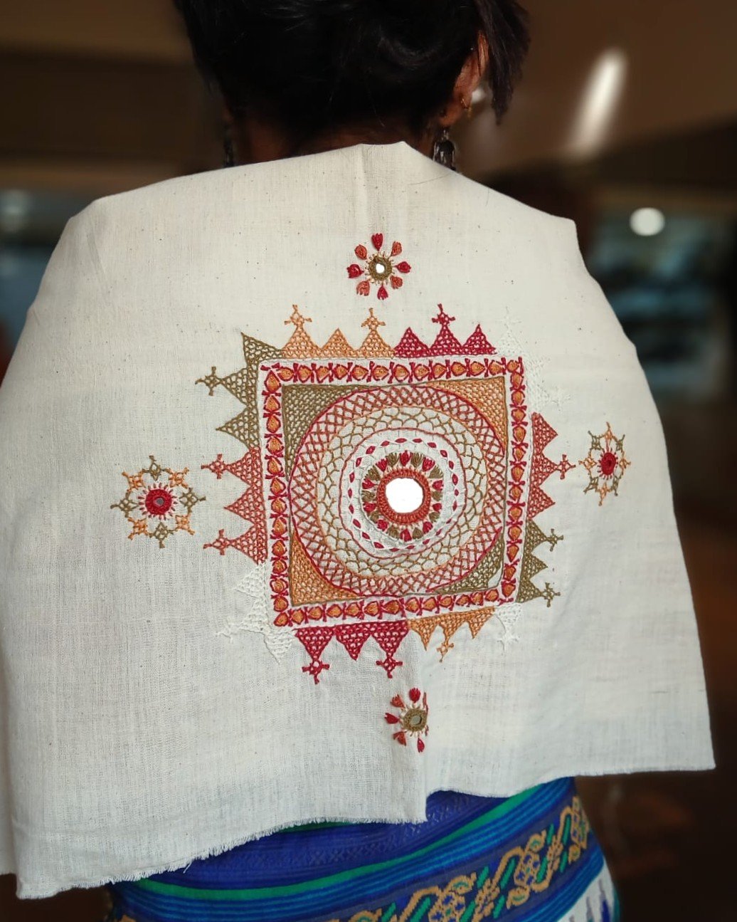 Mandala Blouse Piece – (MAND1179)