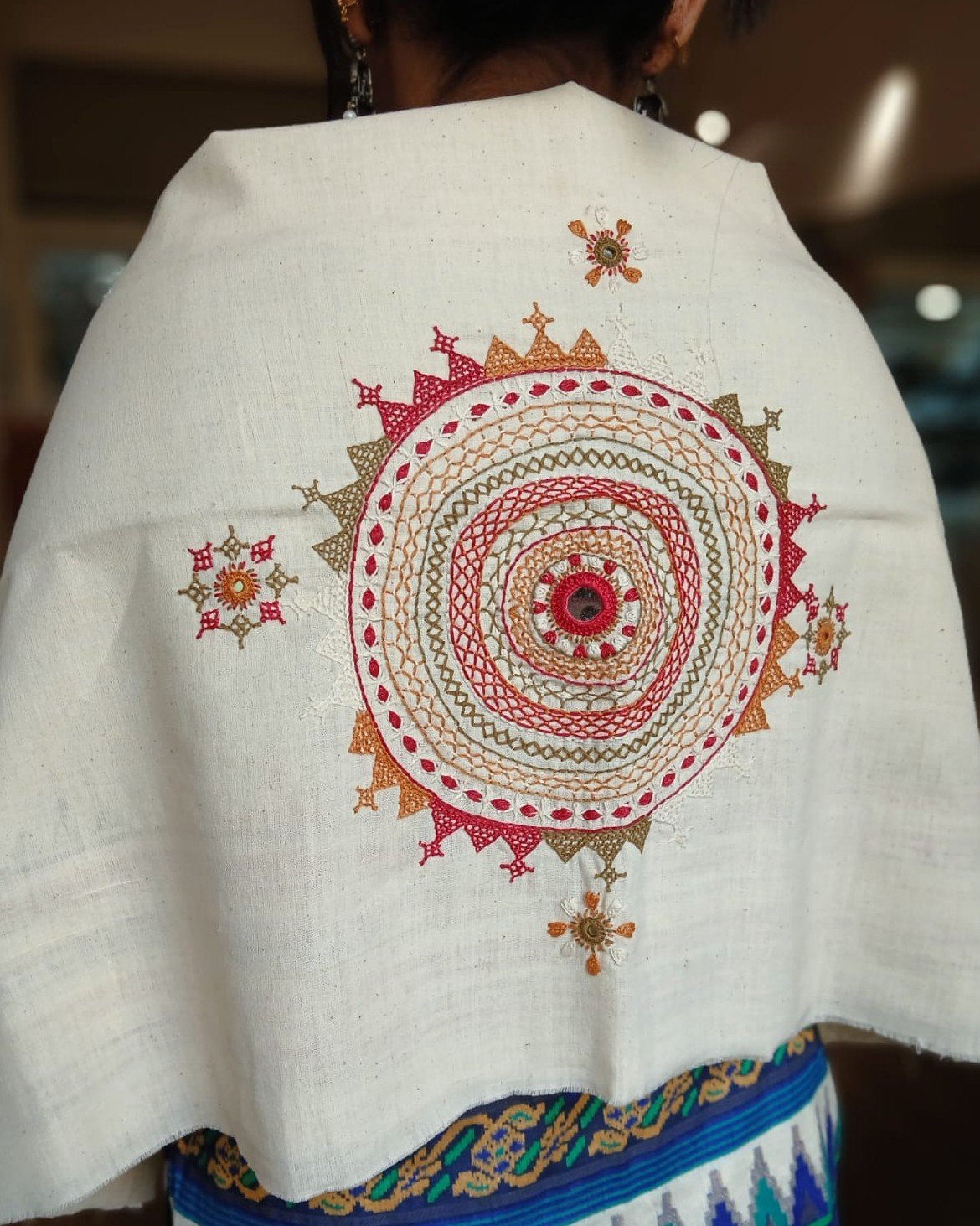 Mandala Blouse Piece – (MAND1173)
